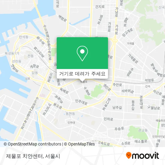 제물포 치안센터 지도