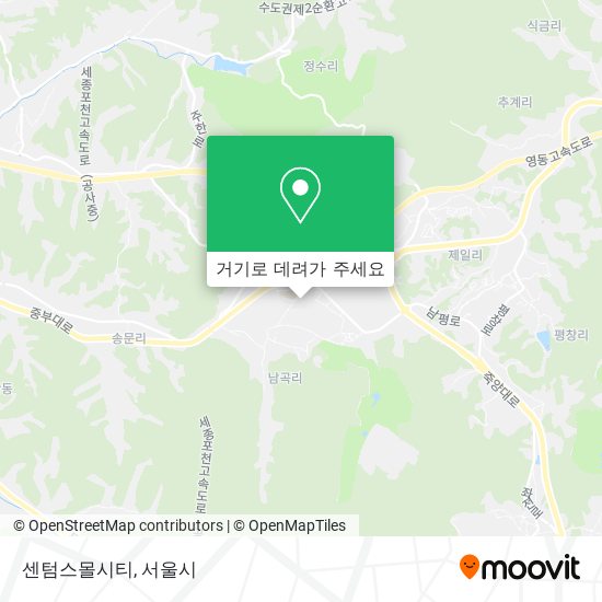 센텀스몰시티 지도