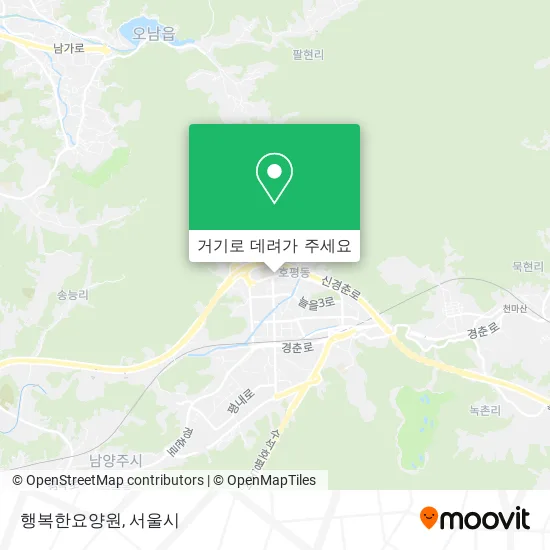 행복한요양원 지도