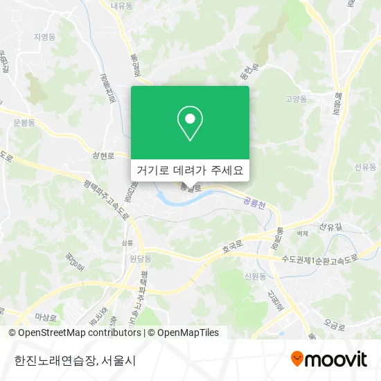 한진노래연습장 지도