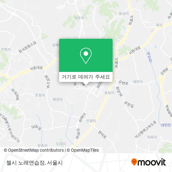 첼시 노래연습장 지도