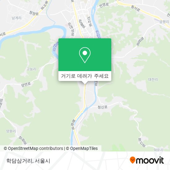 학담삼거리 지도