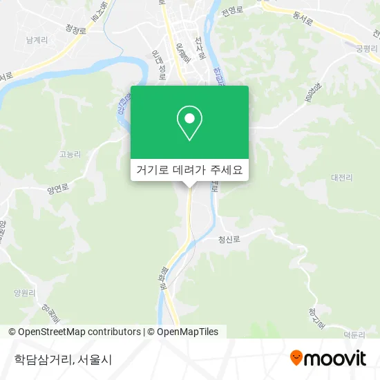 학담삼거리 지도