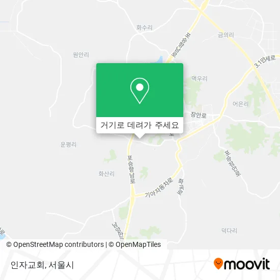 인자교회 지도