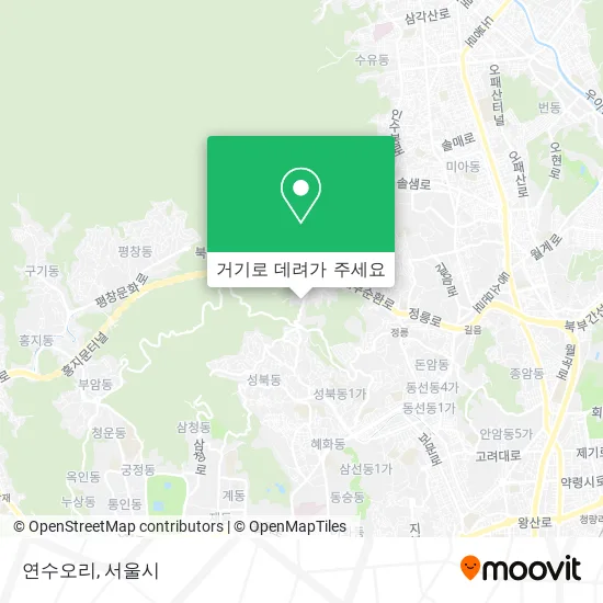 연수오리 지도