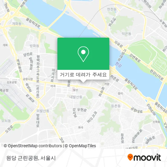 원당 근린공원 지도