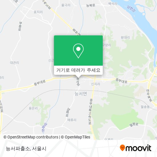 능서파출소 지도