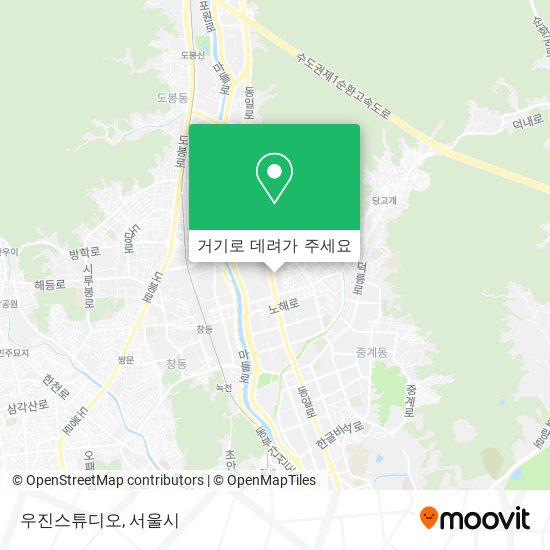 우진스튜디오 지도