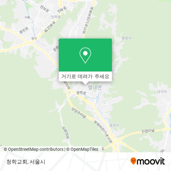 청학교회 지도