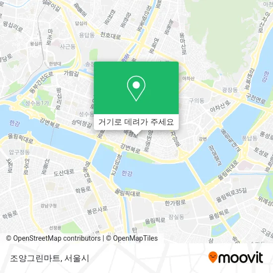 조양그린마트 지도
