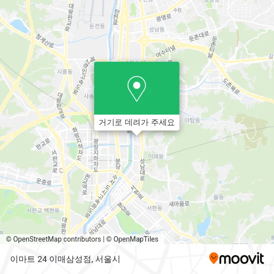이마트 24 이매삼성점 지도