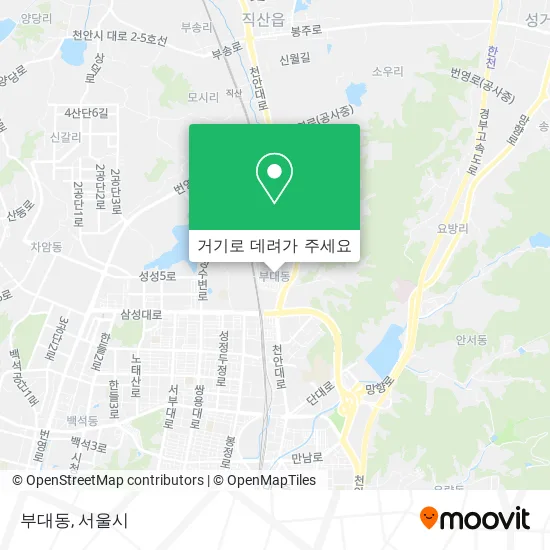 부대동 지도