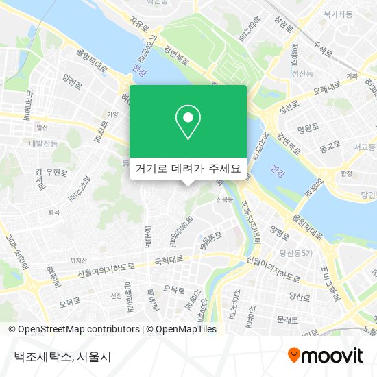 백조세탁소 지도