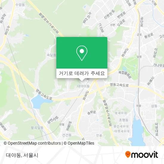 대야동 지도