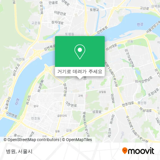 병원 지도