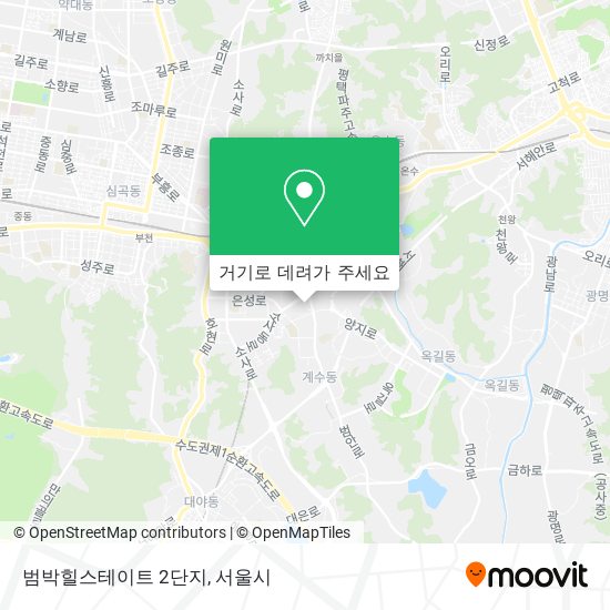 범박힐스테이트 2단지 지도