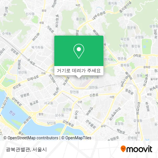 광복관별관 지도