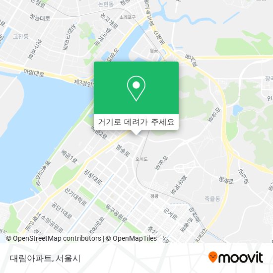 대림아파트 지도
