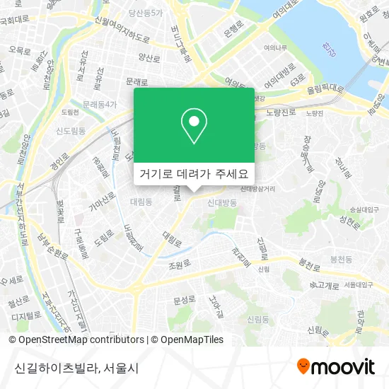 신길하이츠빌라 지도