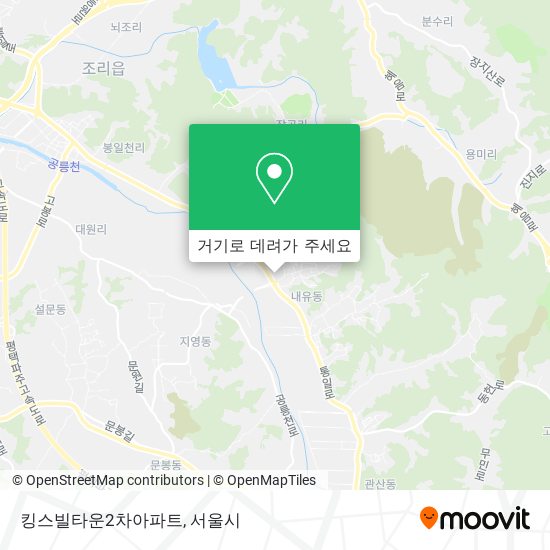 킹스빌타운2차아파트 지도