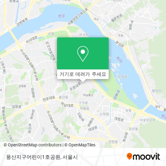 풍산지구어린이1호공원 지도