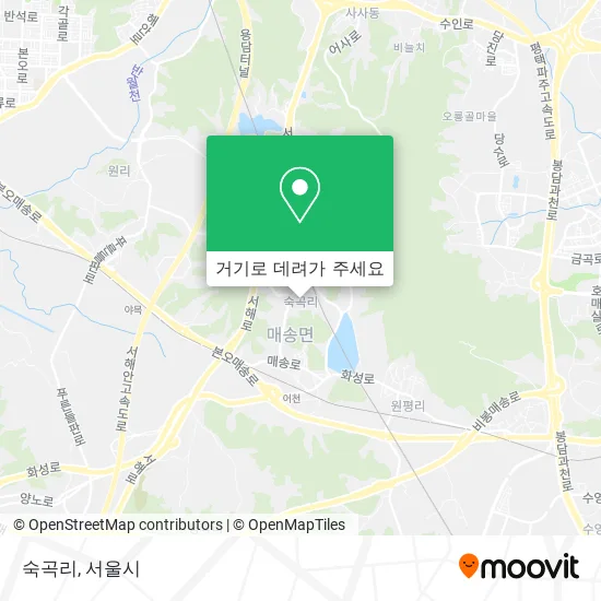 숙곡리 지도