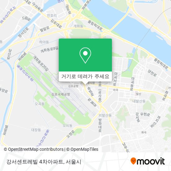 강서센트레빌 4차아파트 지도