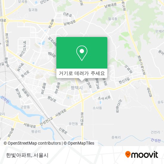 한빛아파트 지도