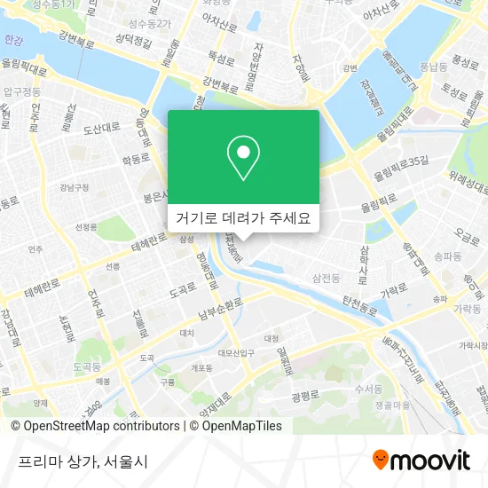 프리마 상가 지도