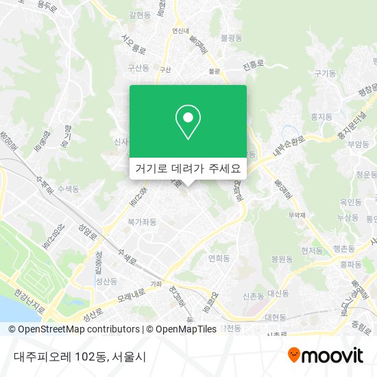 대주피오레 102동 지도