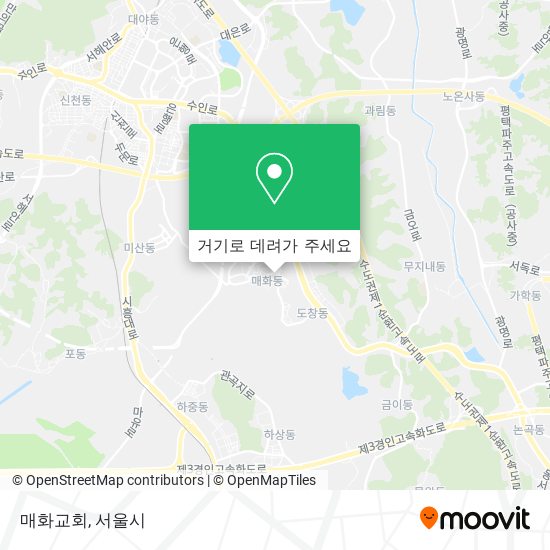 매화교회 지도