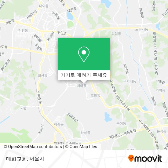 매화교회 지도