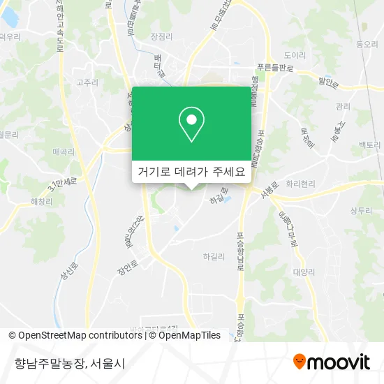 향남주말농장 지도