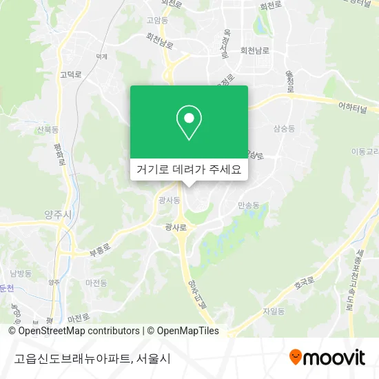 고읍신도브래뉴아파트 지도
