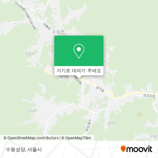 수동성당 지도