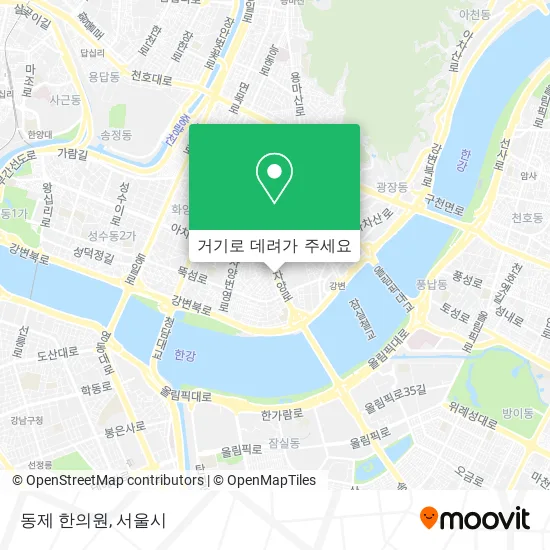 동제 한의원 지도
