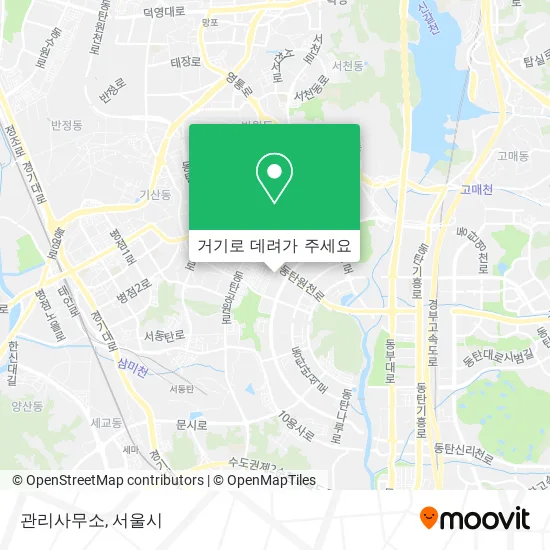 관리사무소 지도