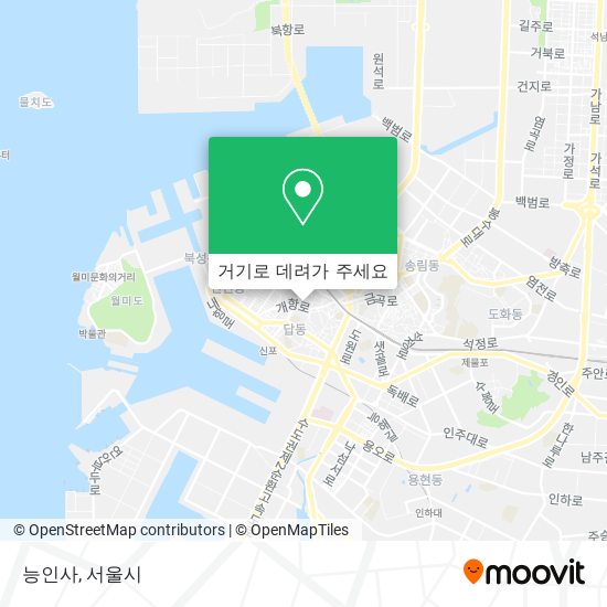 능인사 지도