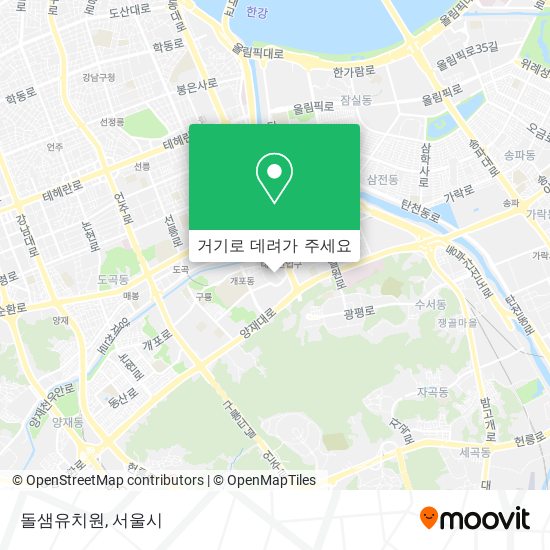 돌샘유치원 지도