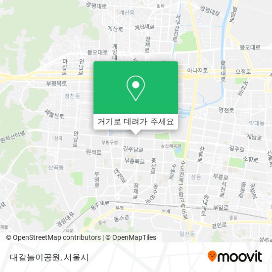 대갈놀이공원 지도