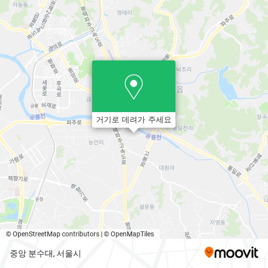 중앙 분수대 지도