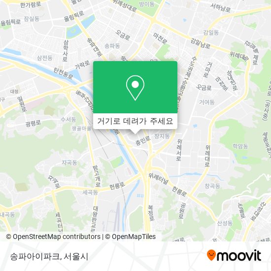 송파아이파크 지도