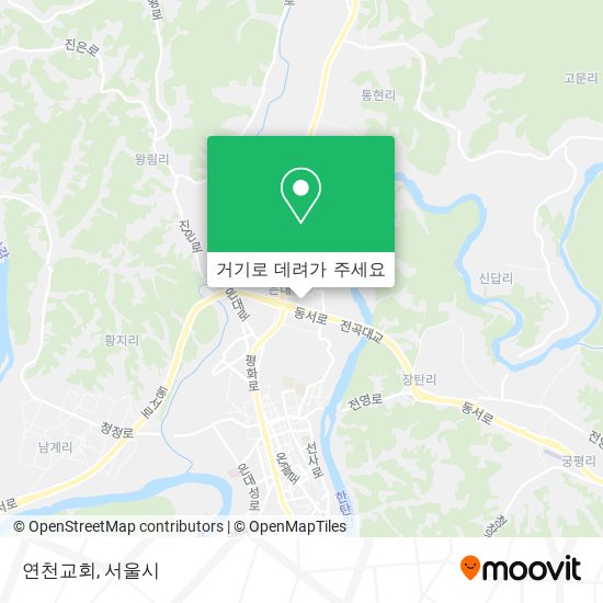 연천교회 지도