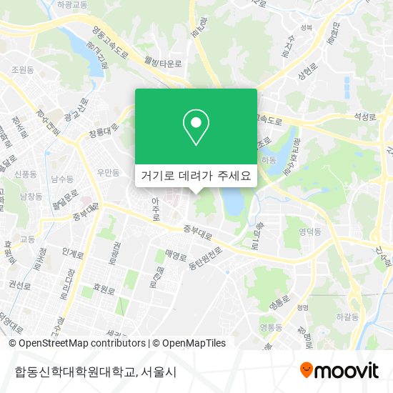합동신학대학원대학교 지도