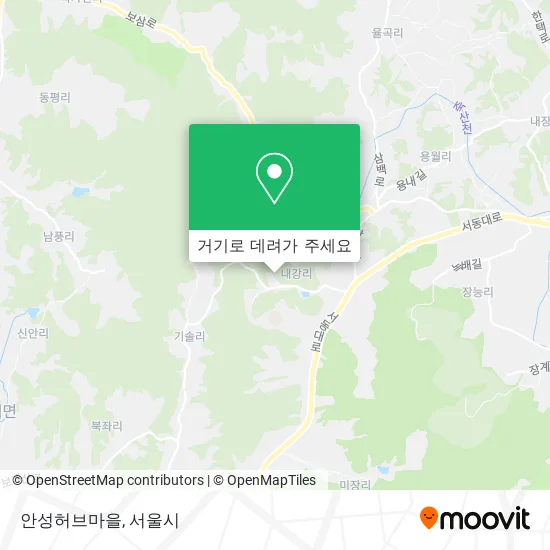 안성허브마을 지도