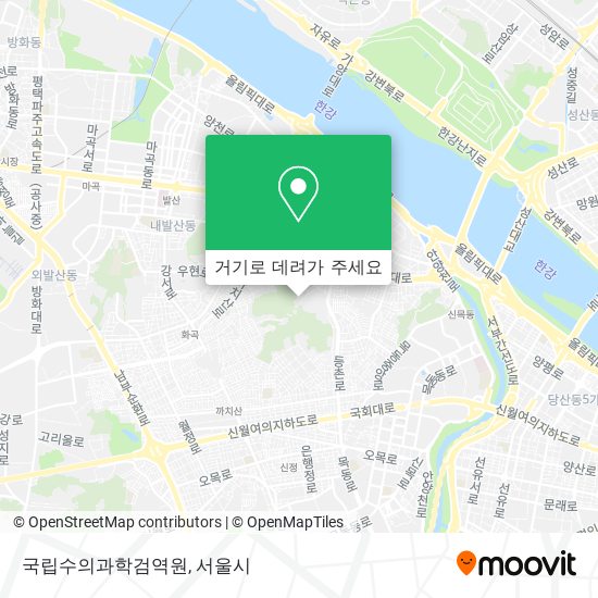 국립수의과학검역원 지도