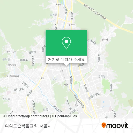 여의도순복음교회 지도