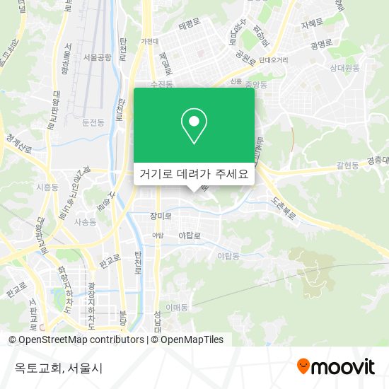 옥토교회 지도