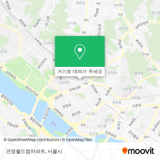 건영월드컵아파트 지도