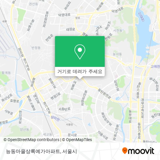 능동마을상록예가아파트 지도